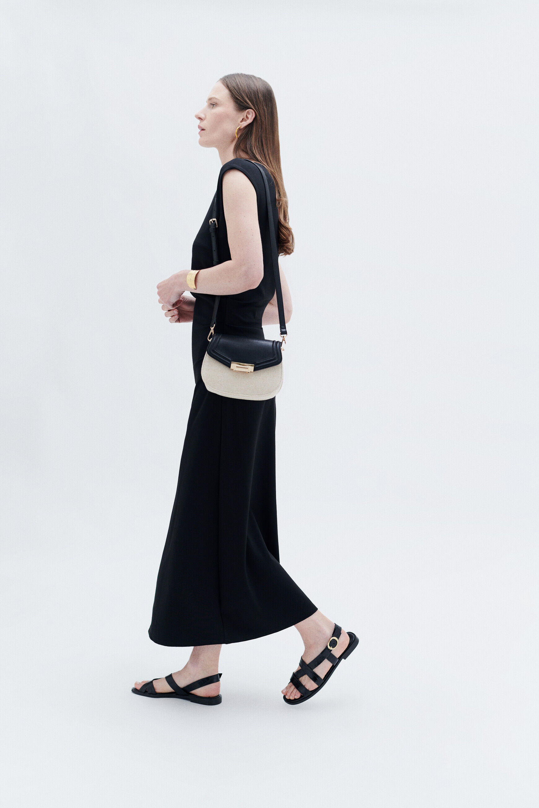 Robe rwhitney noir femme