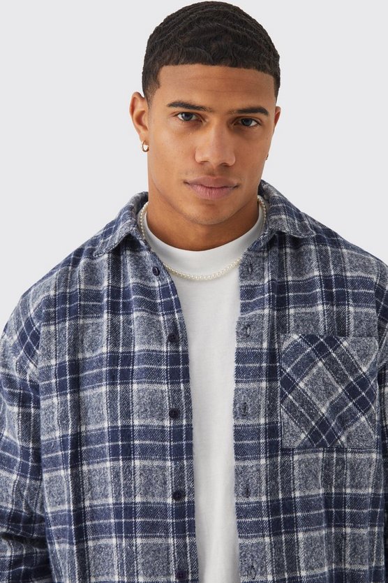 Kariertes Oversize Hemd