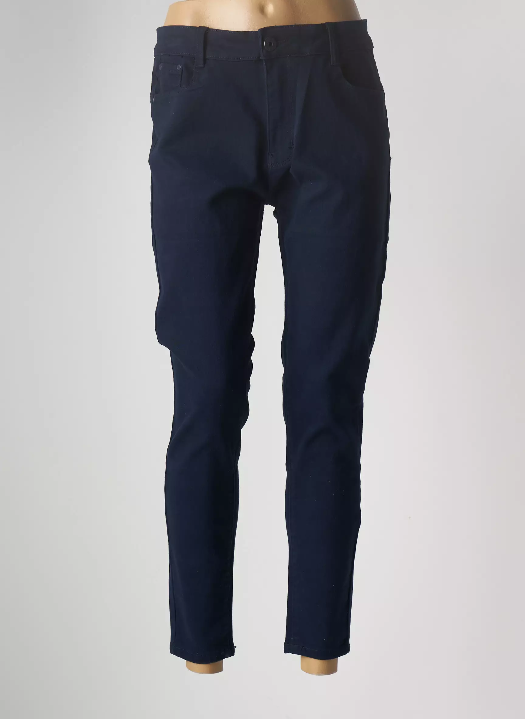 Multiples Pantalons Slim Femme couleur bleu