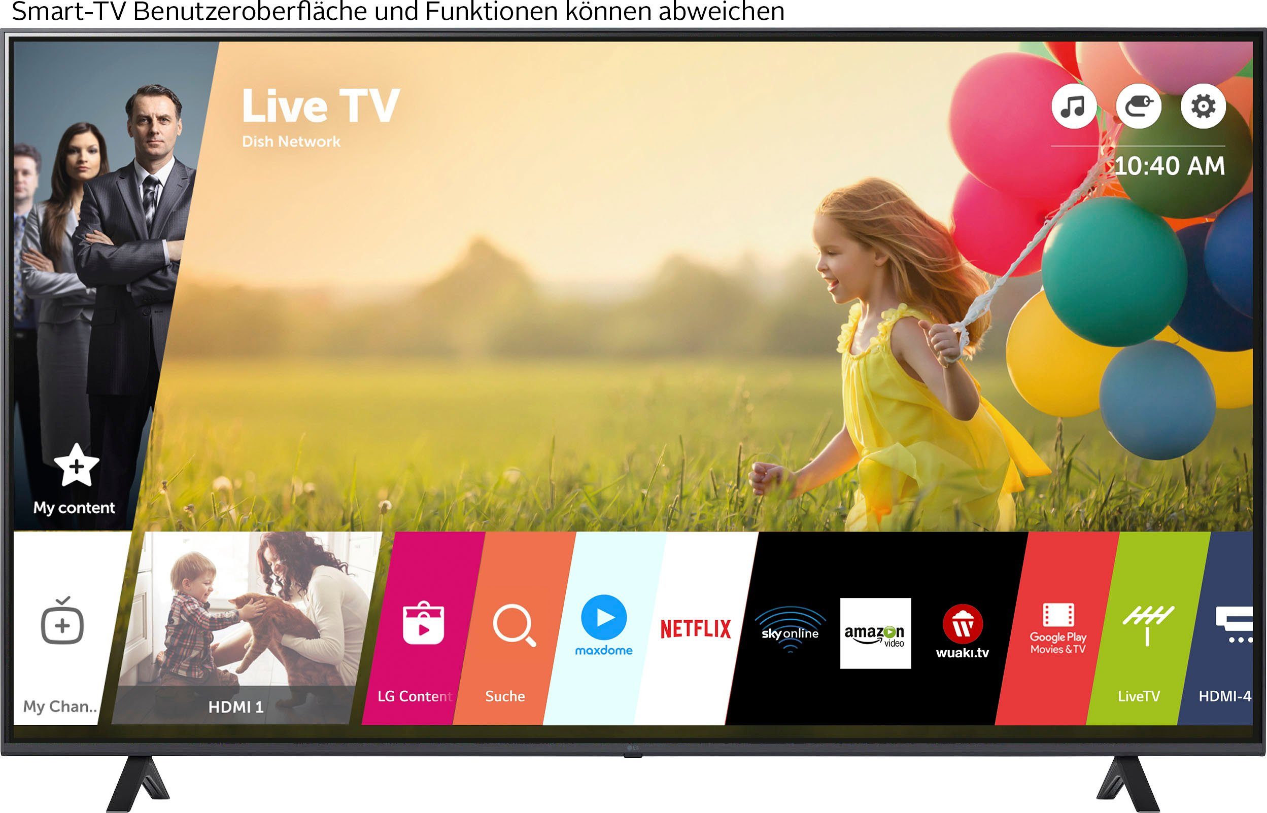 LG 86UQ80009LB LCD-LED Fernseher (217 cm/86 Zoll, 4K Ultra HD, Smart-TV)