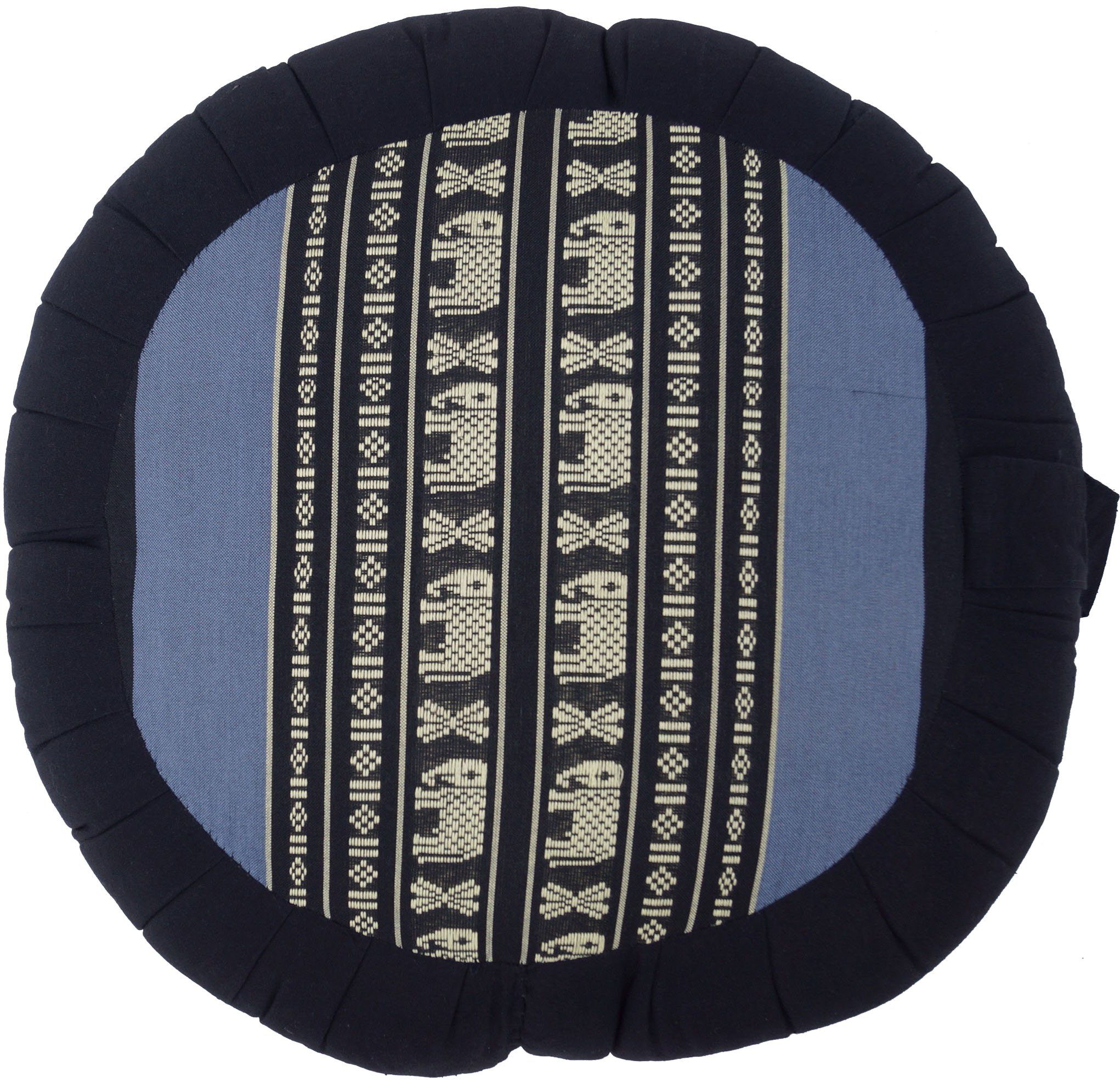 Guru-Shop Meditationskissen Rundes Meditationskissen, Yoga Kissen,..