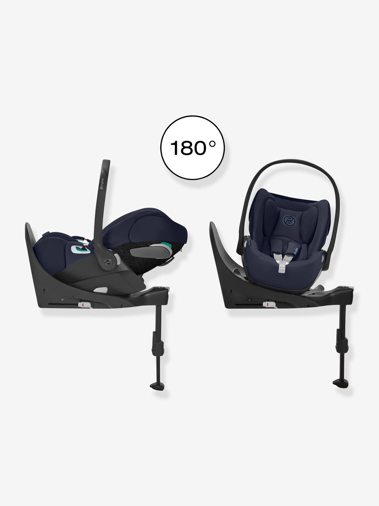 Siège-auto coque CYBEX Platinum Cloud Z2 i-Size 45 à 87 cm, équivalence groupe 0+ bleu (nautical blue)