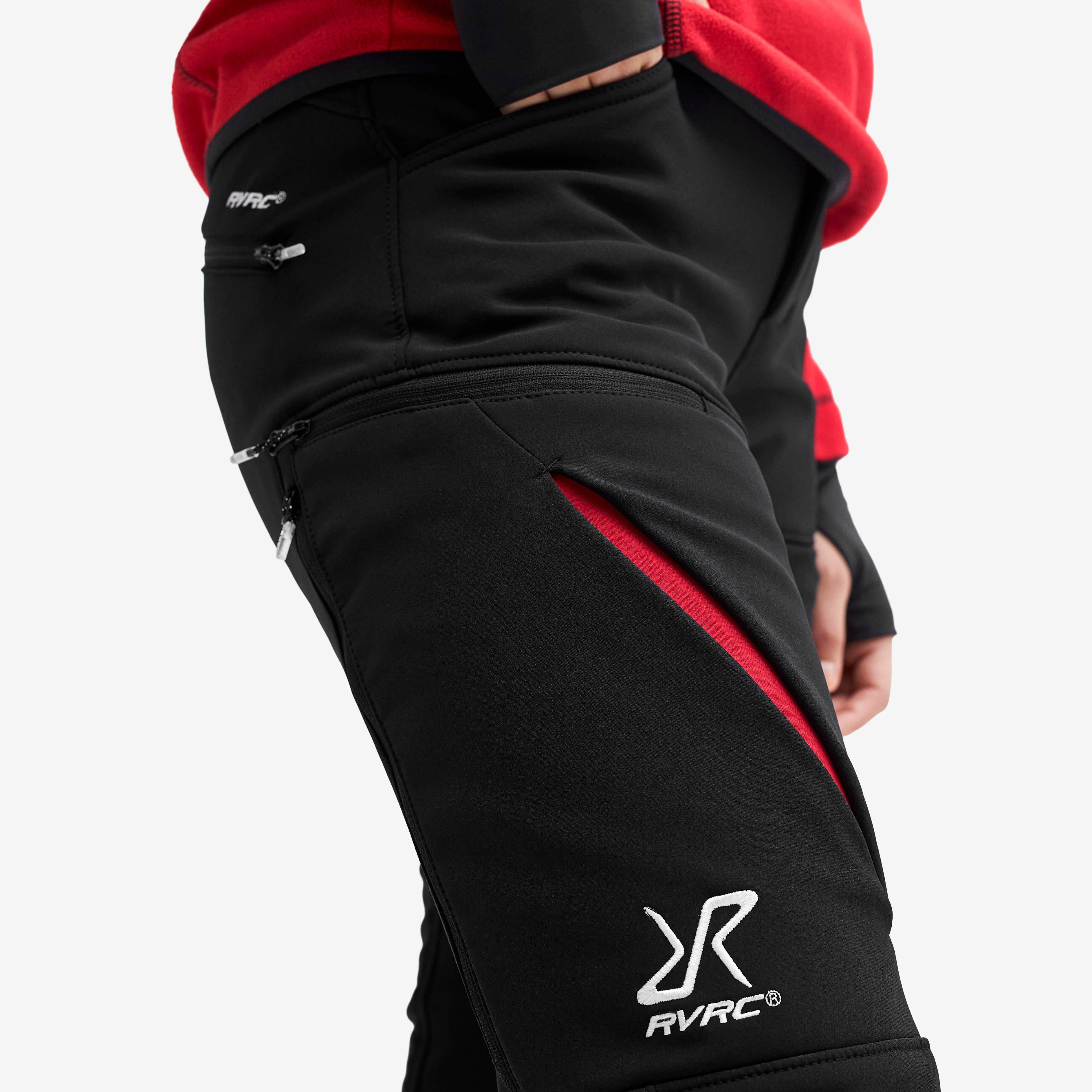 Hiball Pants Femme Black/Red