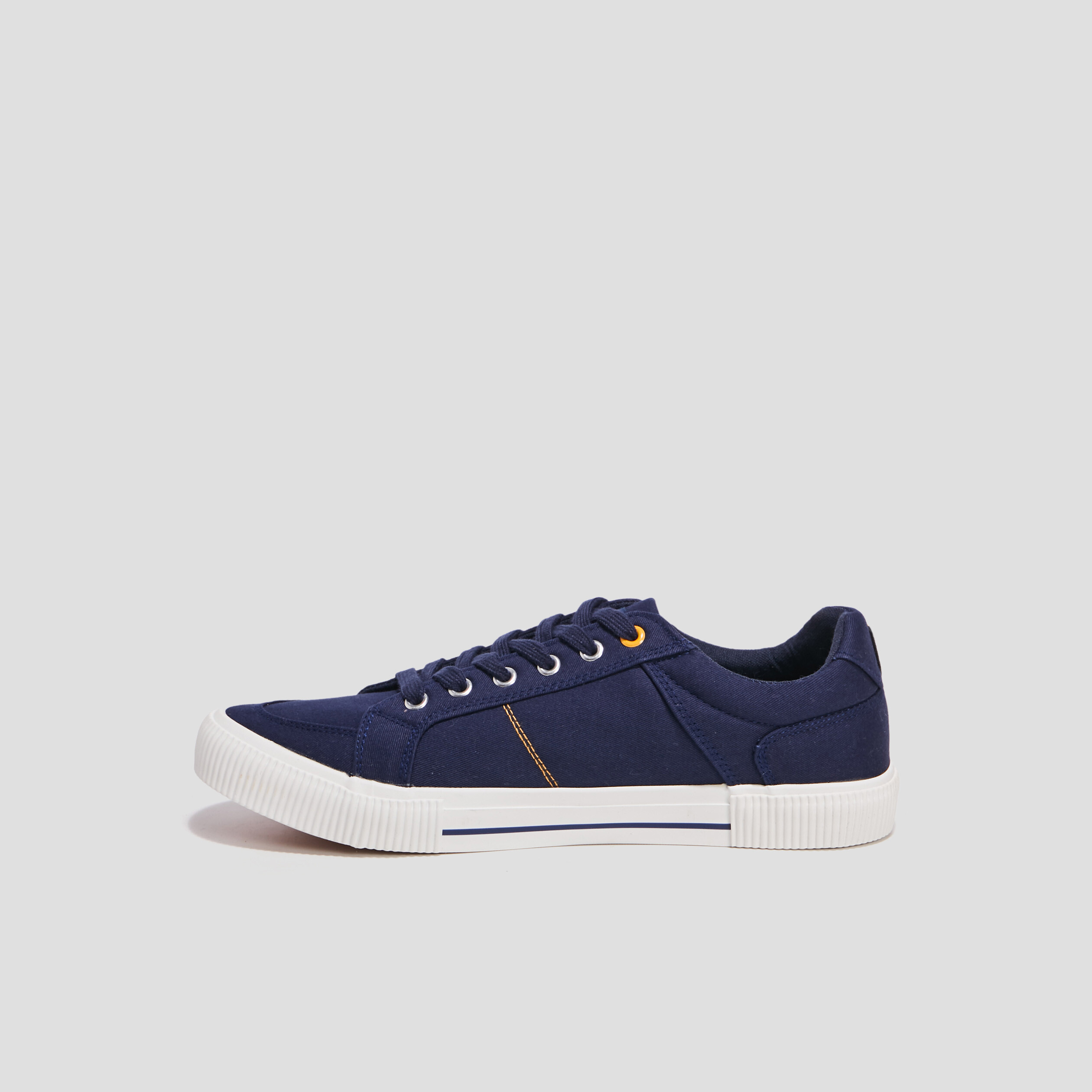 Tennis à lacets bleu marine homme | La Halle