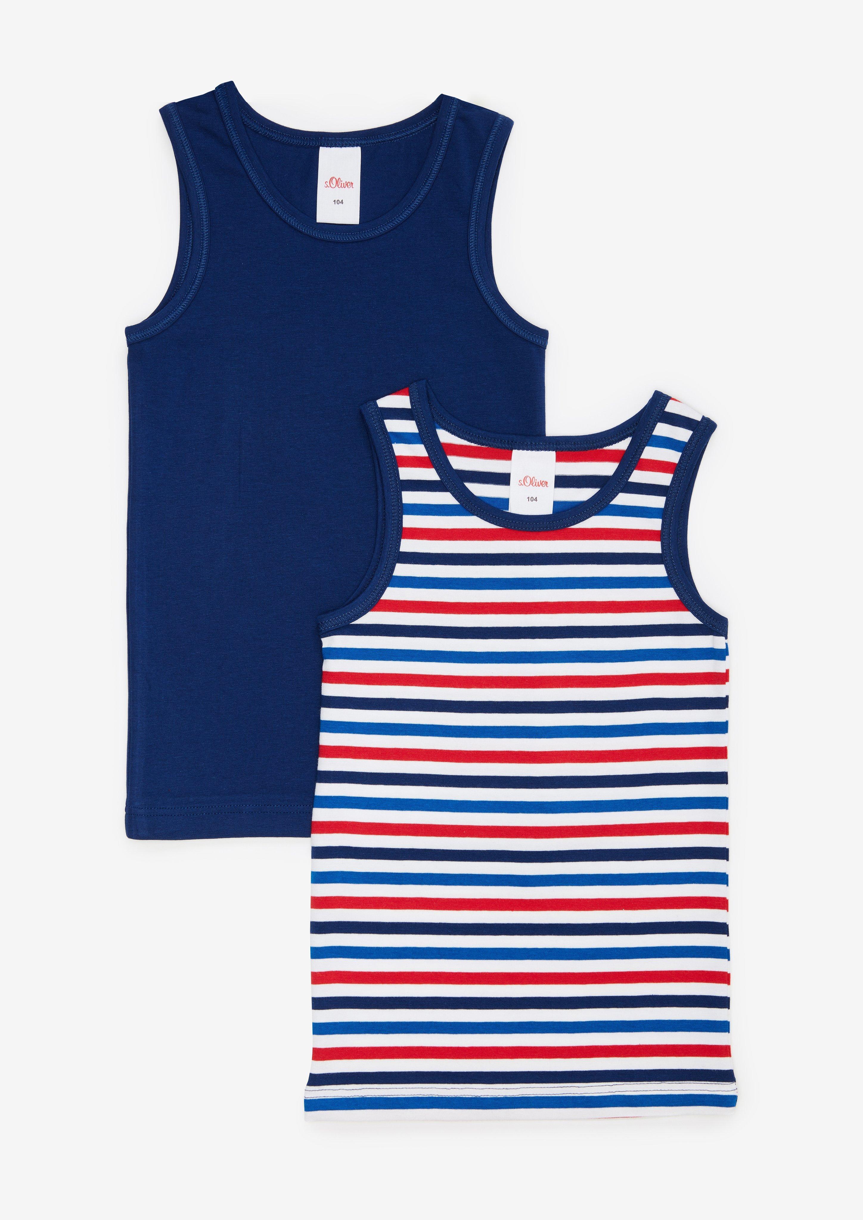 2er-Pack Jersey-Unterhemden  267.020.102.34836-809