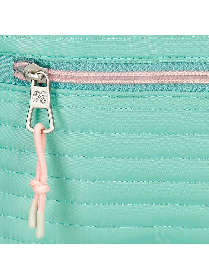 Pepe Jeans Federmäppchen in Türkis - (B)22 x (H)10 x (T)9 cm günstig kaufen onesize