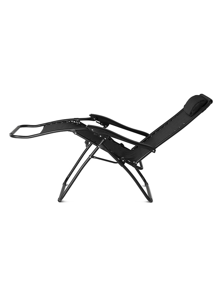 Lifa Living 2er-Set: Gartenliegen in Schwarz - (L)110 x (B)65 cm günstig kaufen onesize