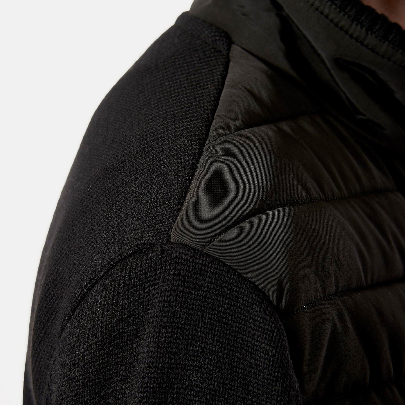 ADAM   Gilet noir zippé Homme