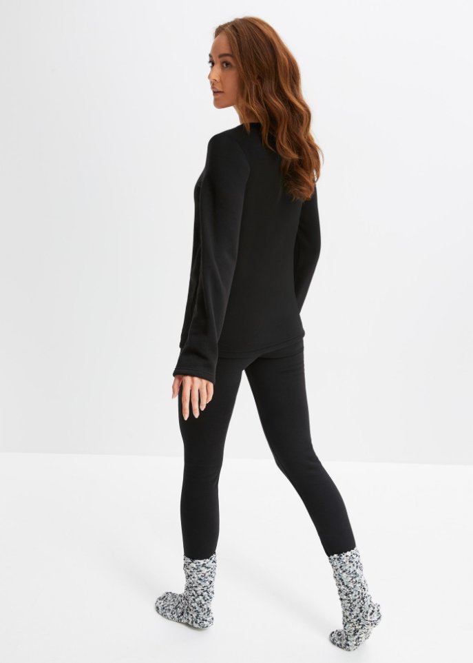 Thermo Funktionsshirt mit Kuschelfleece Futter