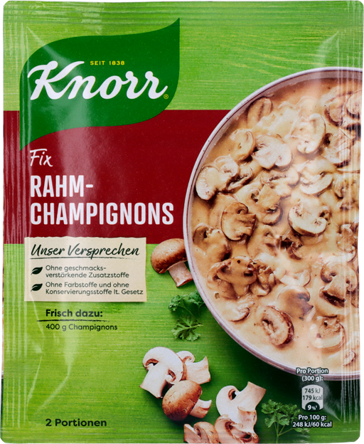 Knorr Fix Rahm Champignons