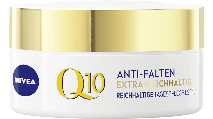 NIVEA Q10 Anti-Falten Extra-Reichhaltige Tagespflege Trockene Haut LSF15 50 ml