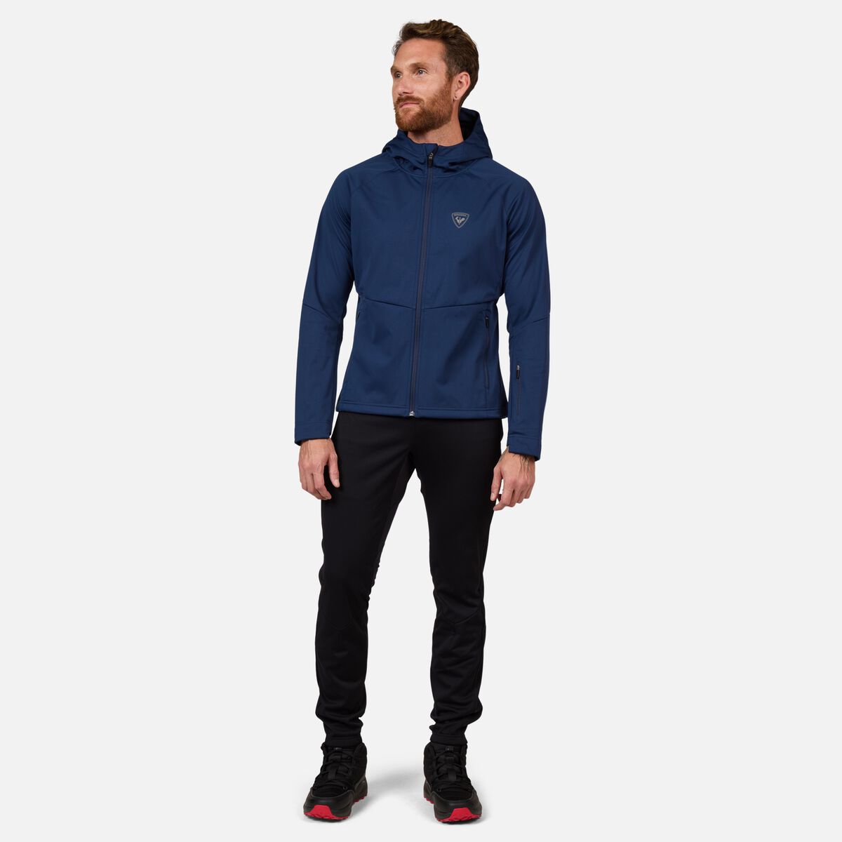Softshell-Herrenkapuzenjacke Genetys