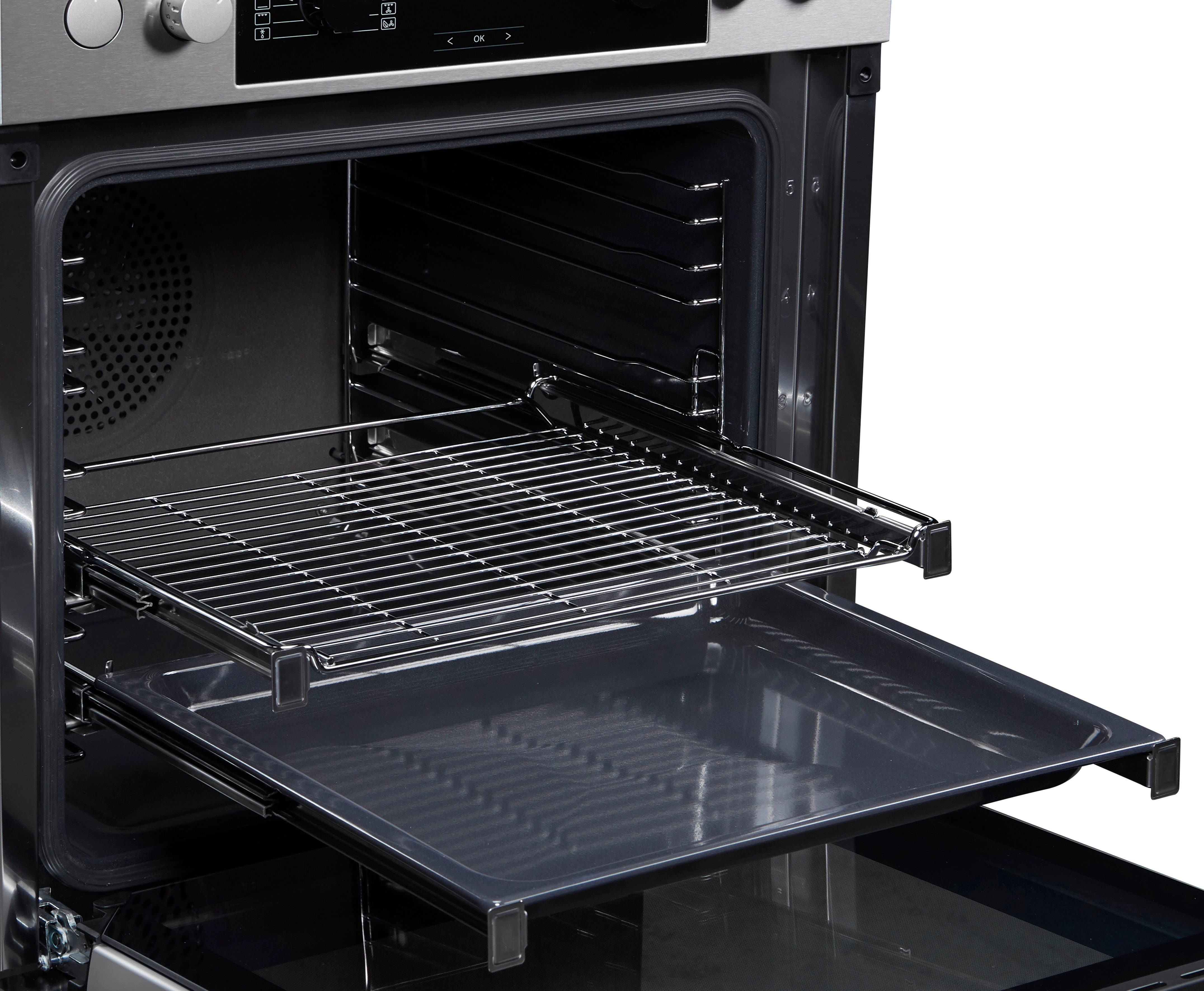 Miele Elektro-Herd-Set TwinSet Comfort H 2269-1 E mit KM 6003 LPT, mit Vollauszug