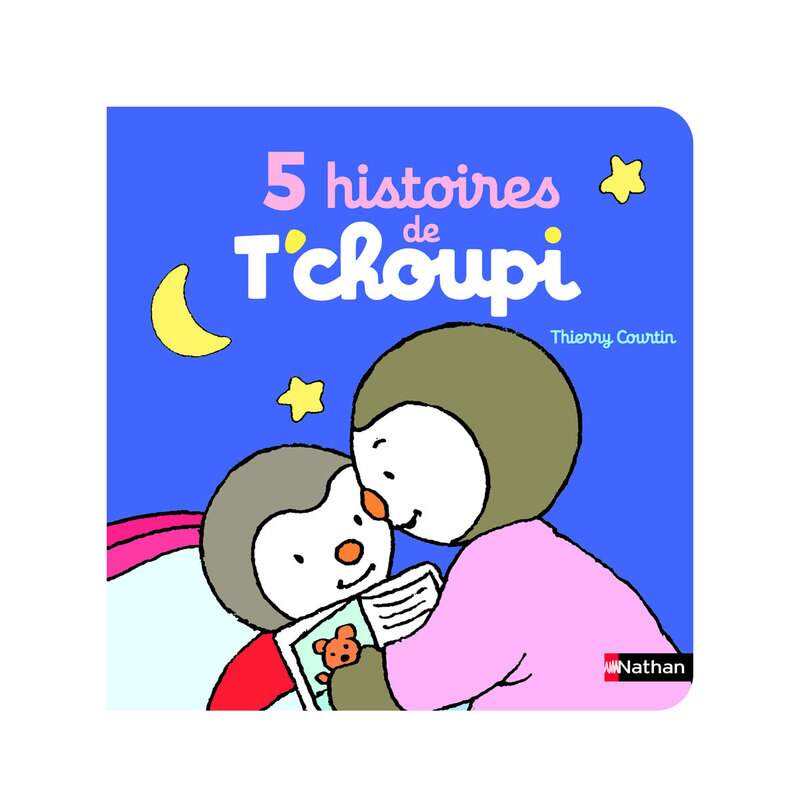 Livre 5 histoires de T'choupi - Nathan Jeunesse