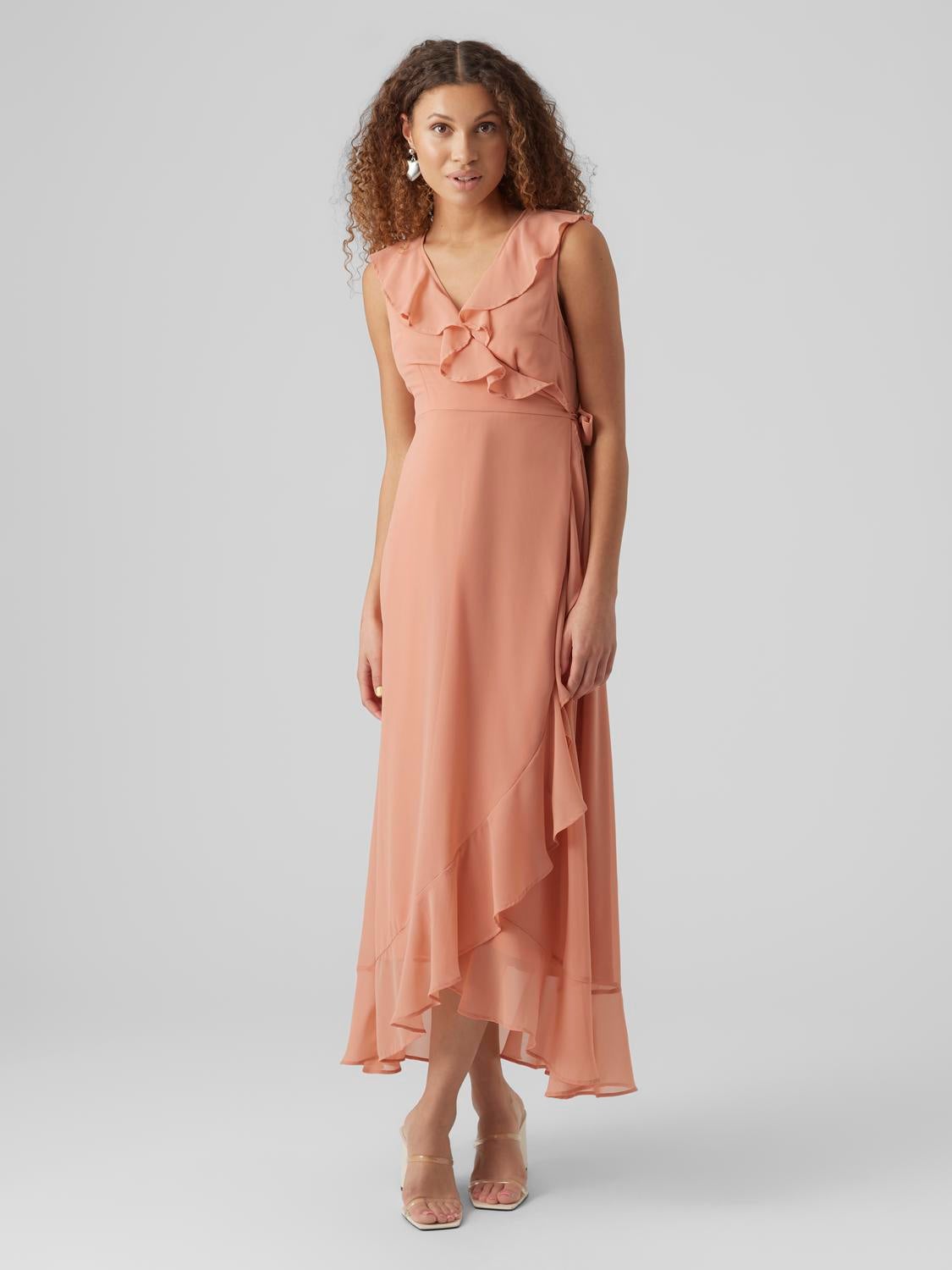 VMSILLE Langes Kleid
