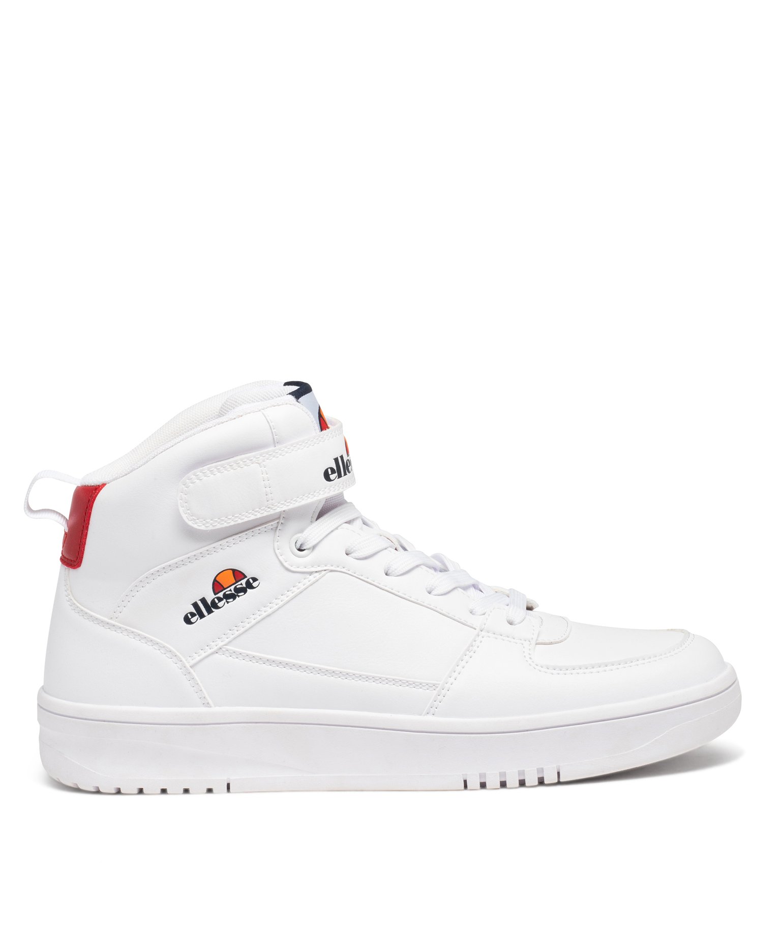 Baskets homme mid-cut unies à scratch - Ellesse blanc | GEMO