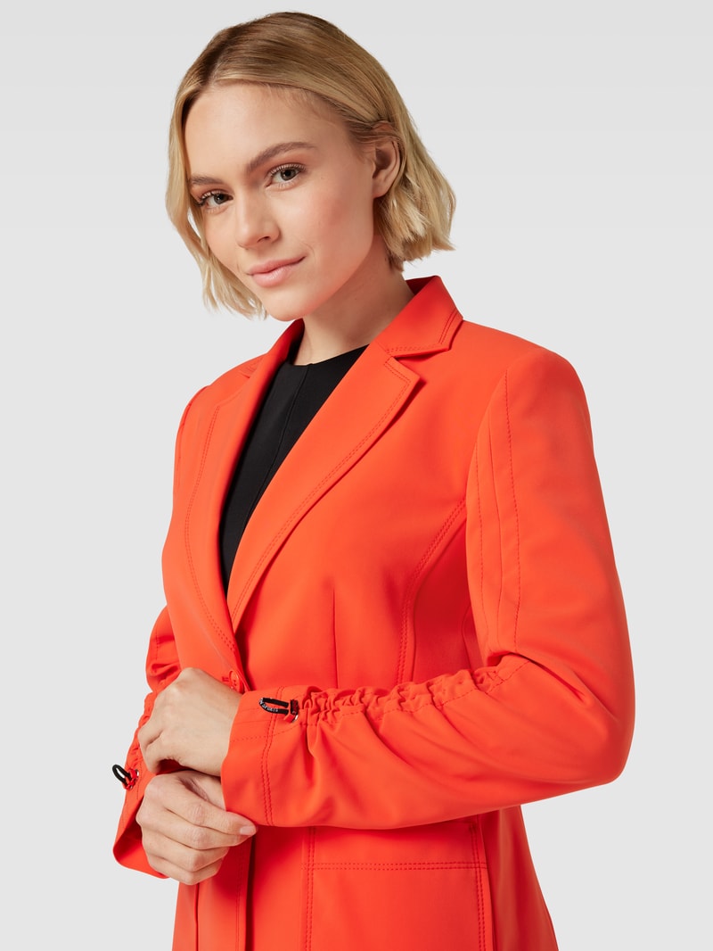 Blazer mit Reverskragen in rot