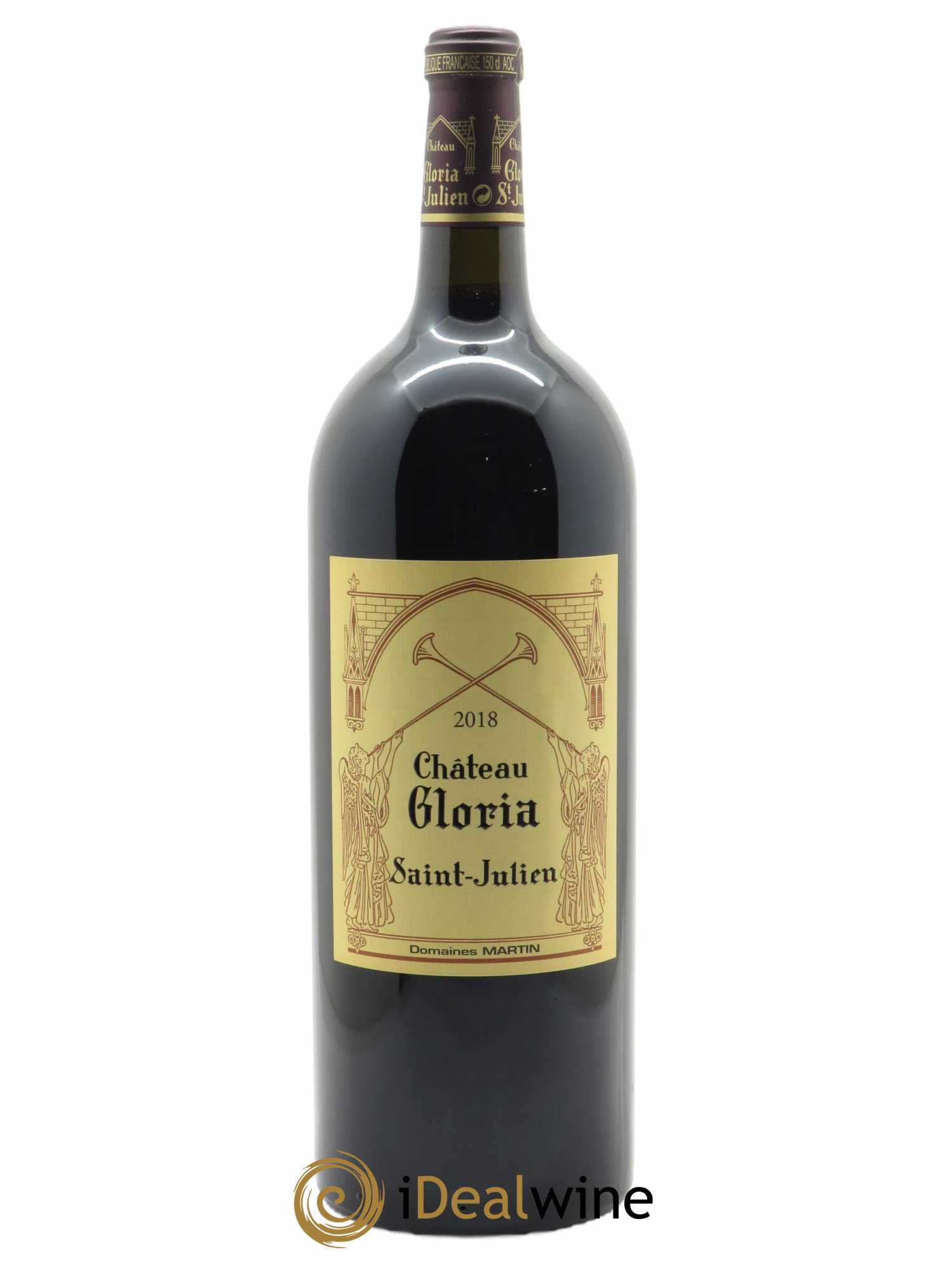 Château Gloria (CBO à partir 6 bts) 2018 - Lot de 1 Magnum