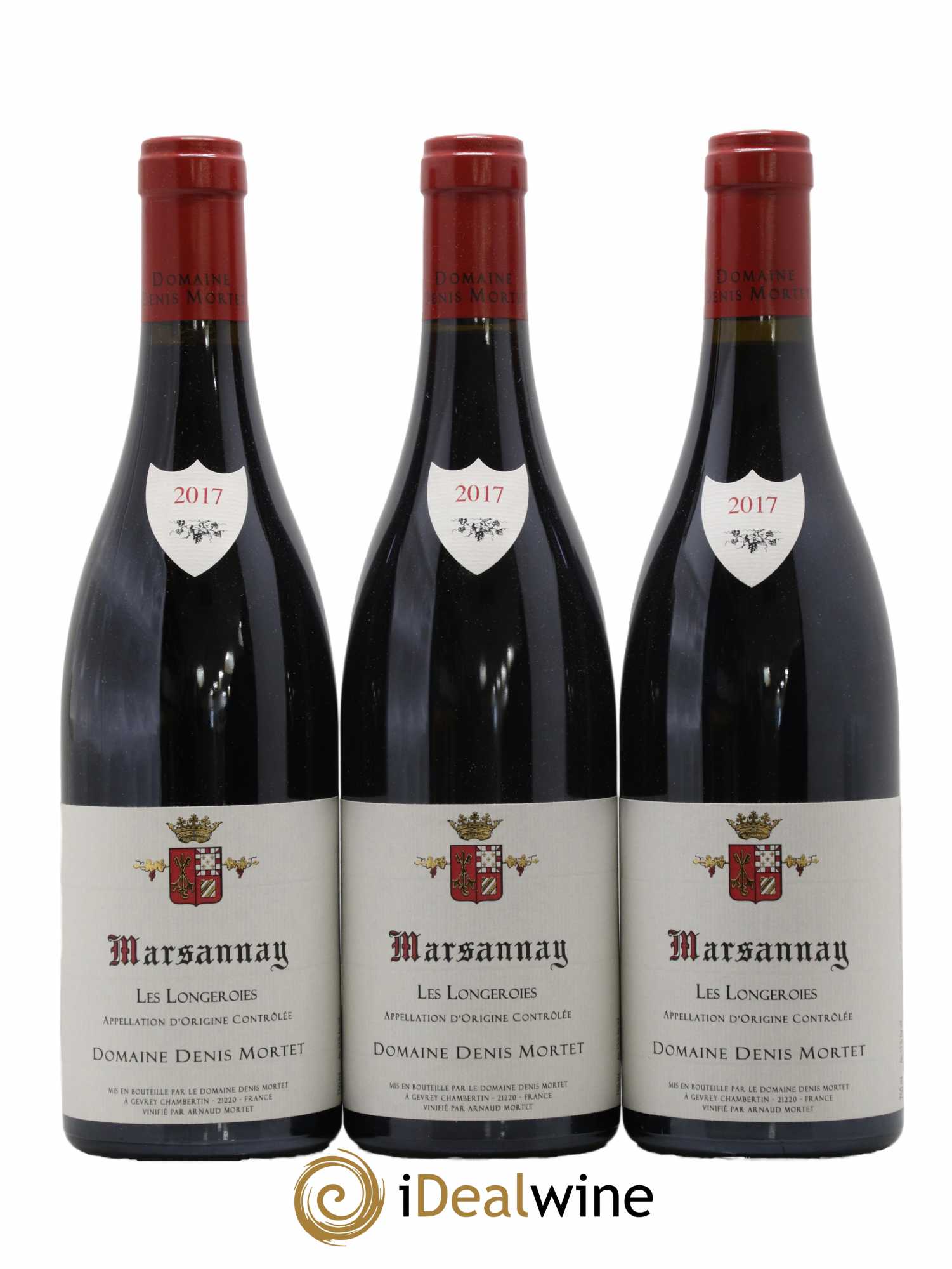 Marsannay Les Longeroies Denis Mortet (Domaine)  2017 - Lot de 12 Bouteilles
