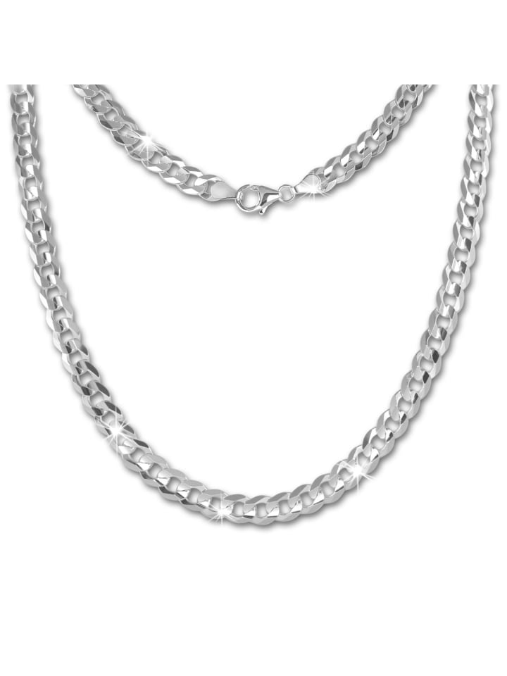 SilberDream Halskette Silber 925 Sterling Silber ca. 45cm Panzerkette günstig kaufen onesize