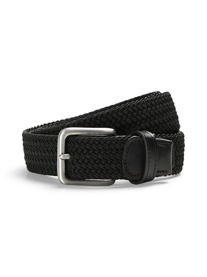 JACK & JONES Junior Gürtel in black günstig kaufen 80 cm