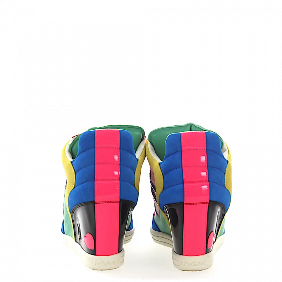 Hogan - Sneaker high Kalbsleder - gelb