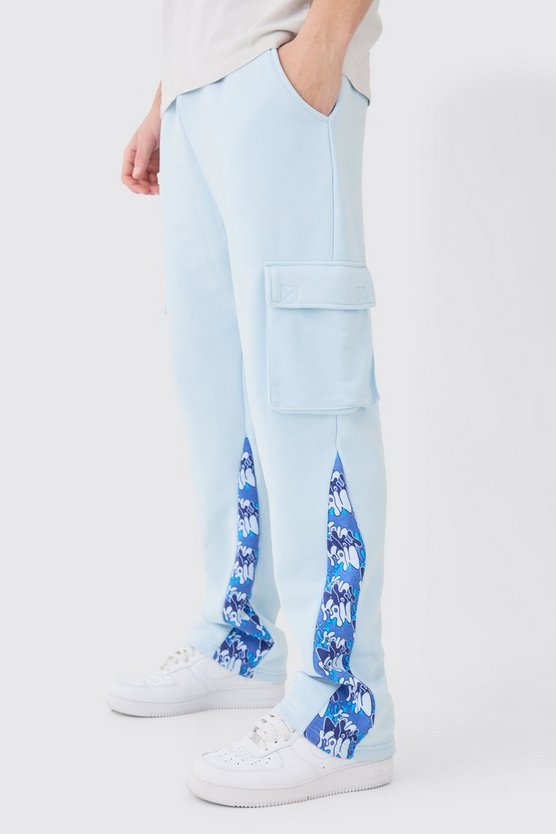 Camouflage Cargo-Jogginghose