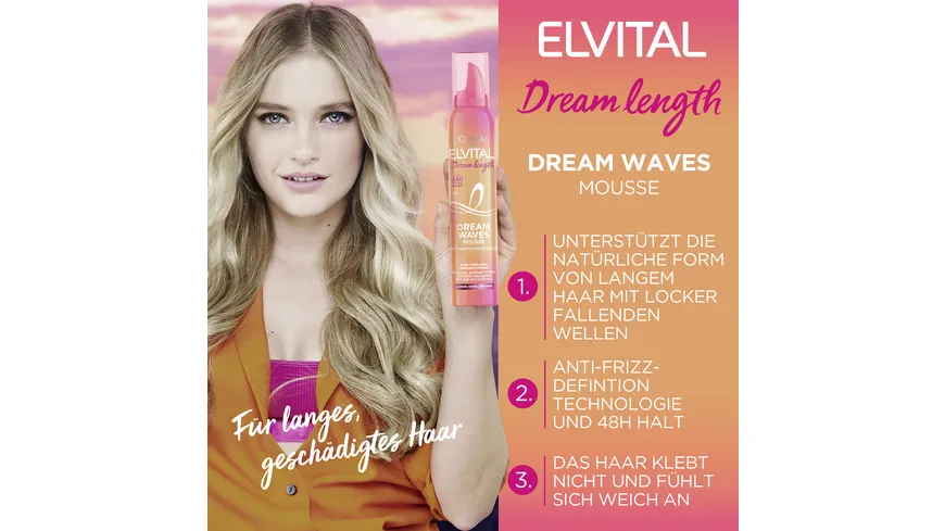 Elvital Dream Length Curl Foam 200ml 200 ml