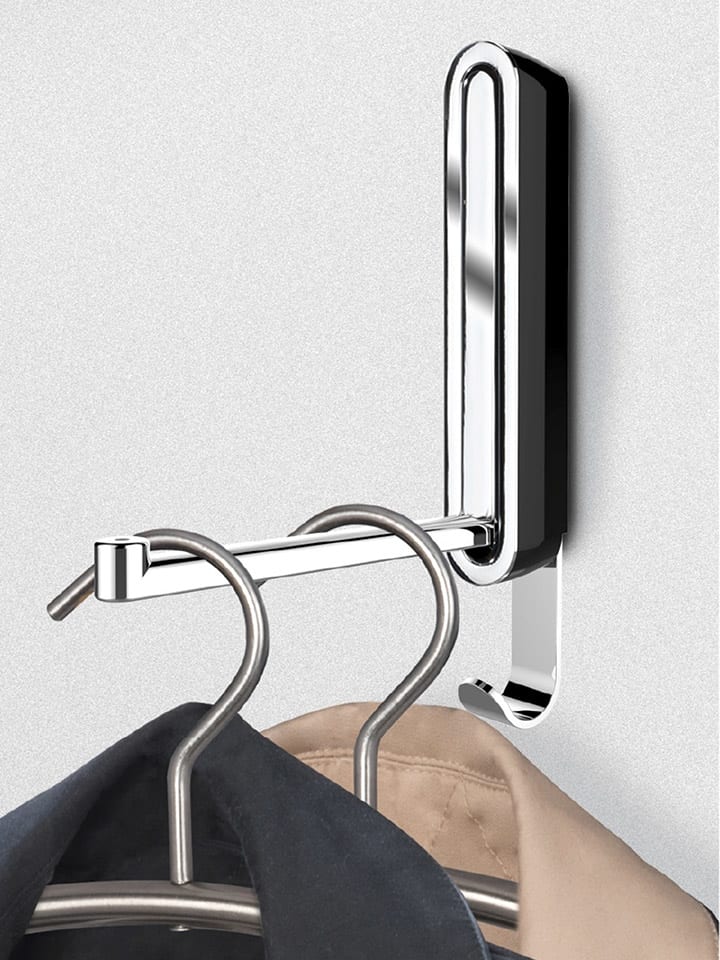 Wenko Klapphaken in Silber - (B)2,5 x (H)18,5 x (T)2,5 cm günstig kaufen onesize