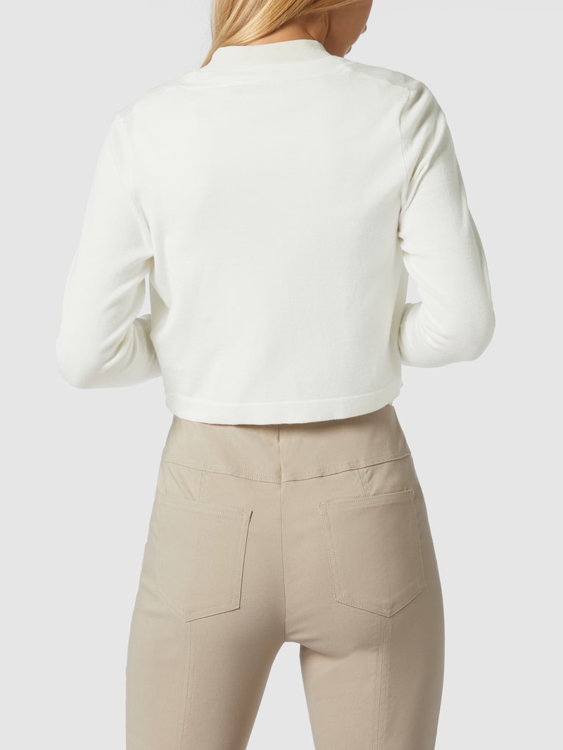 Bolero mit Schalkragen Modell 'ASTRID' in offwhite