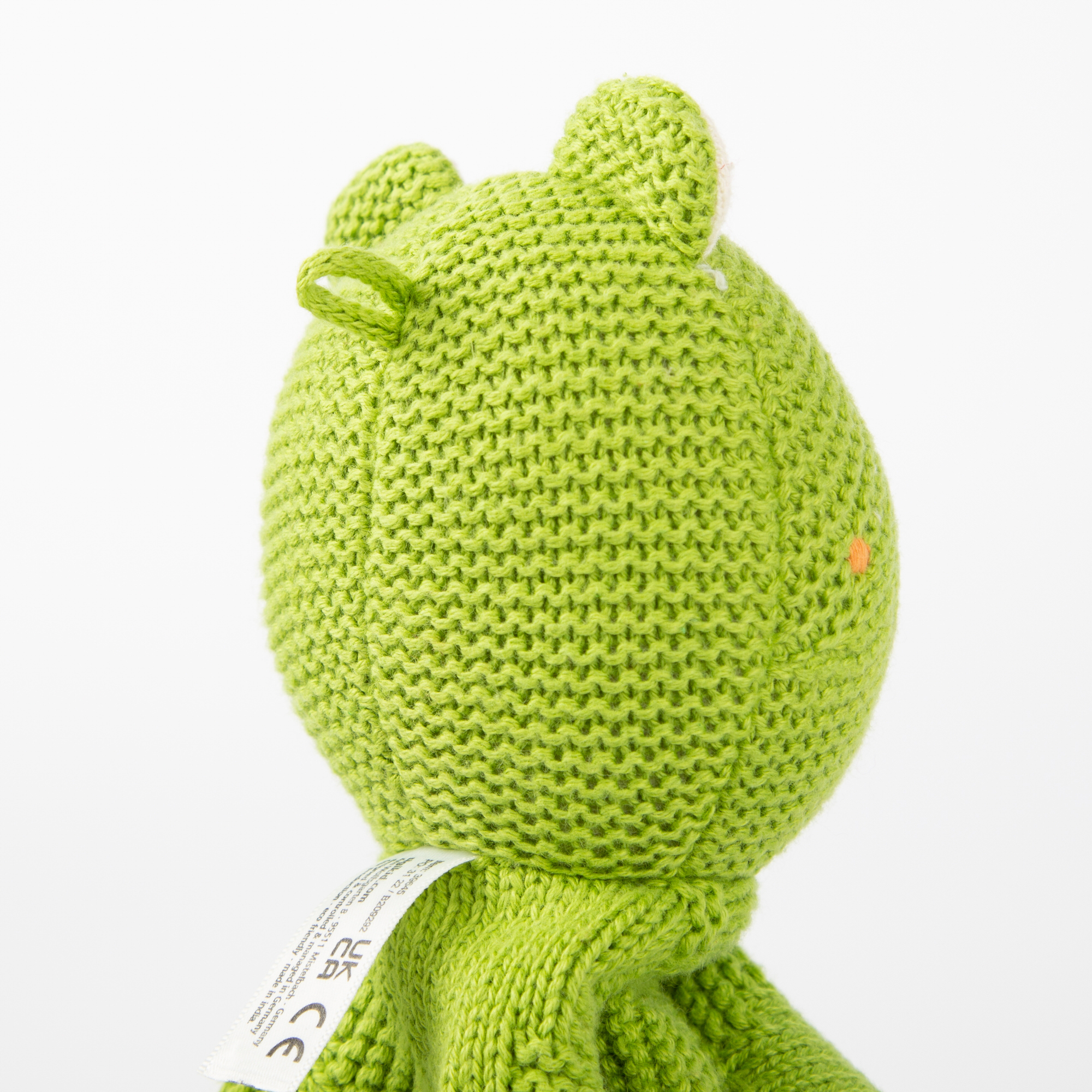 Baby Strick-Schnuffeltuch Frosch