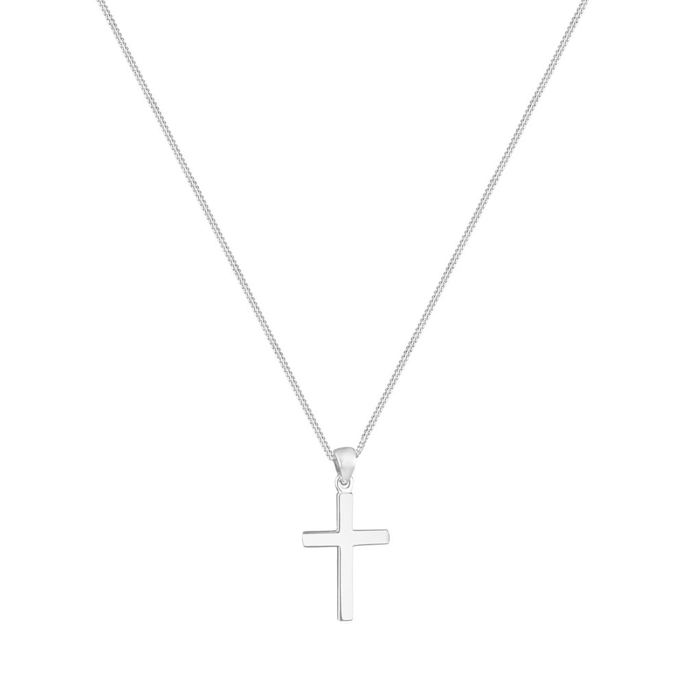 Elli Elli by Julie & Grace Collier Croix Religion Base Collier Femme (925/1000) Argent collier