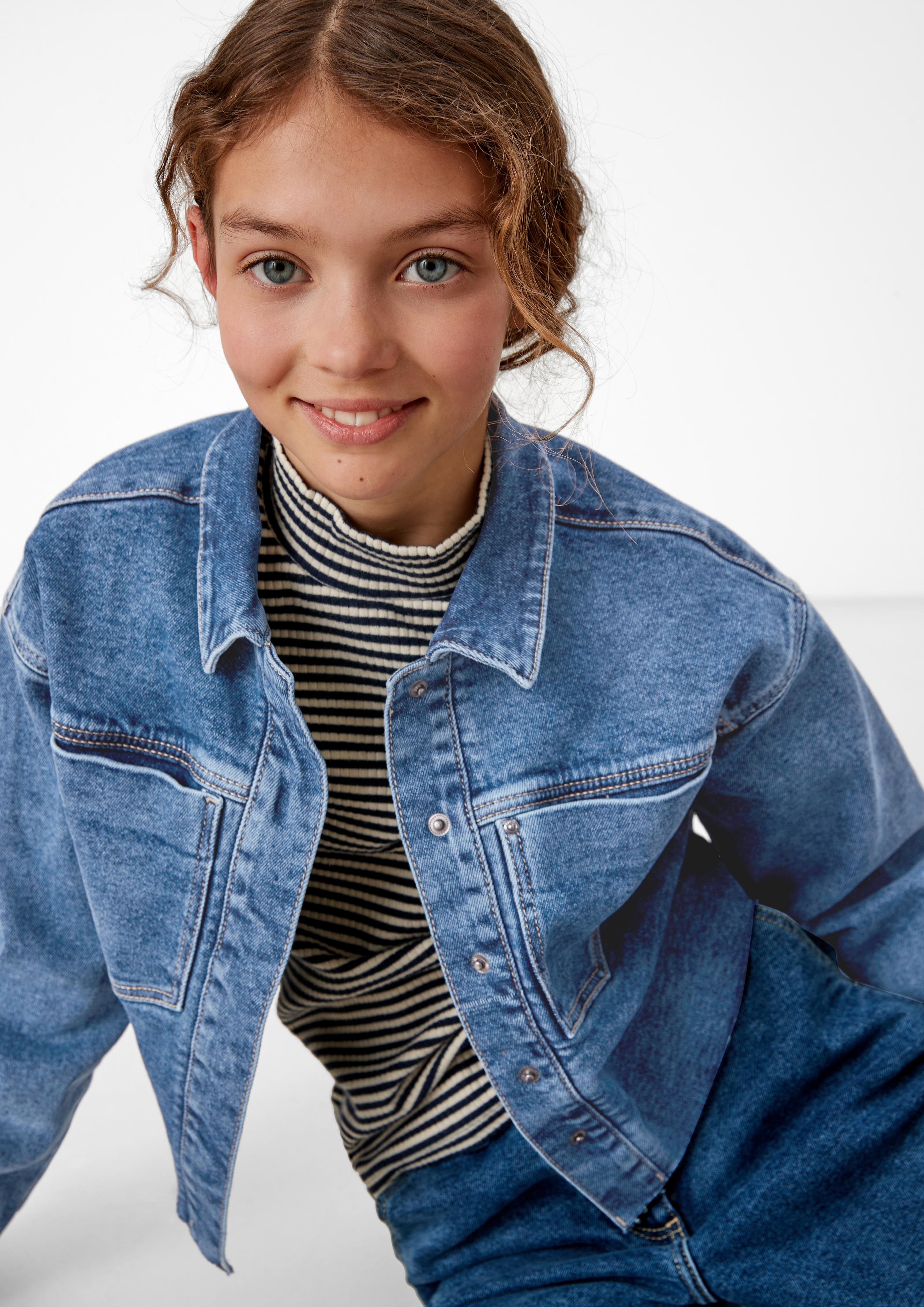 Verkürzte Jeansjacke  2117842-56Z4