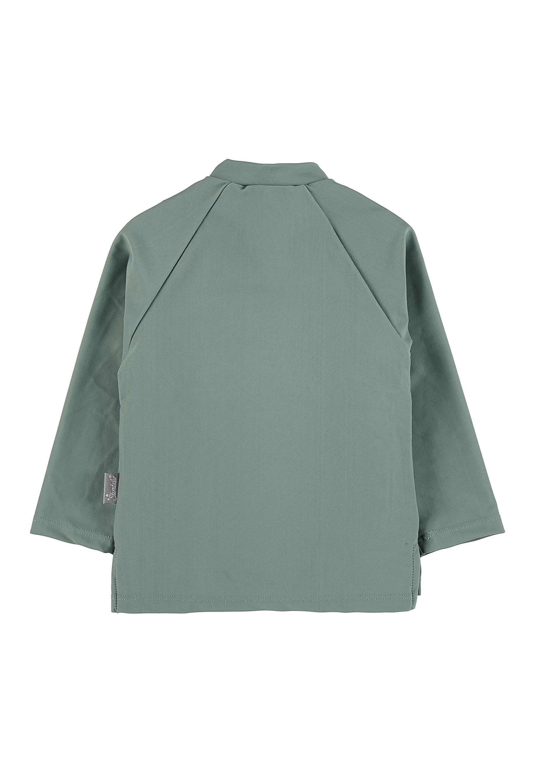 Langarm-Schwimmshirt uni in Blau, Marine, Magenta