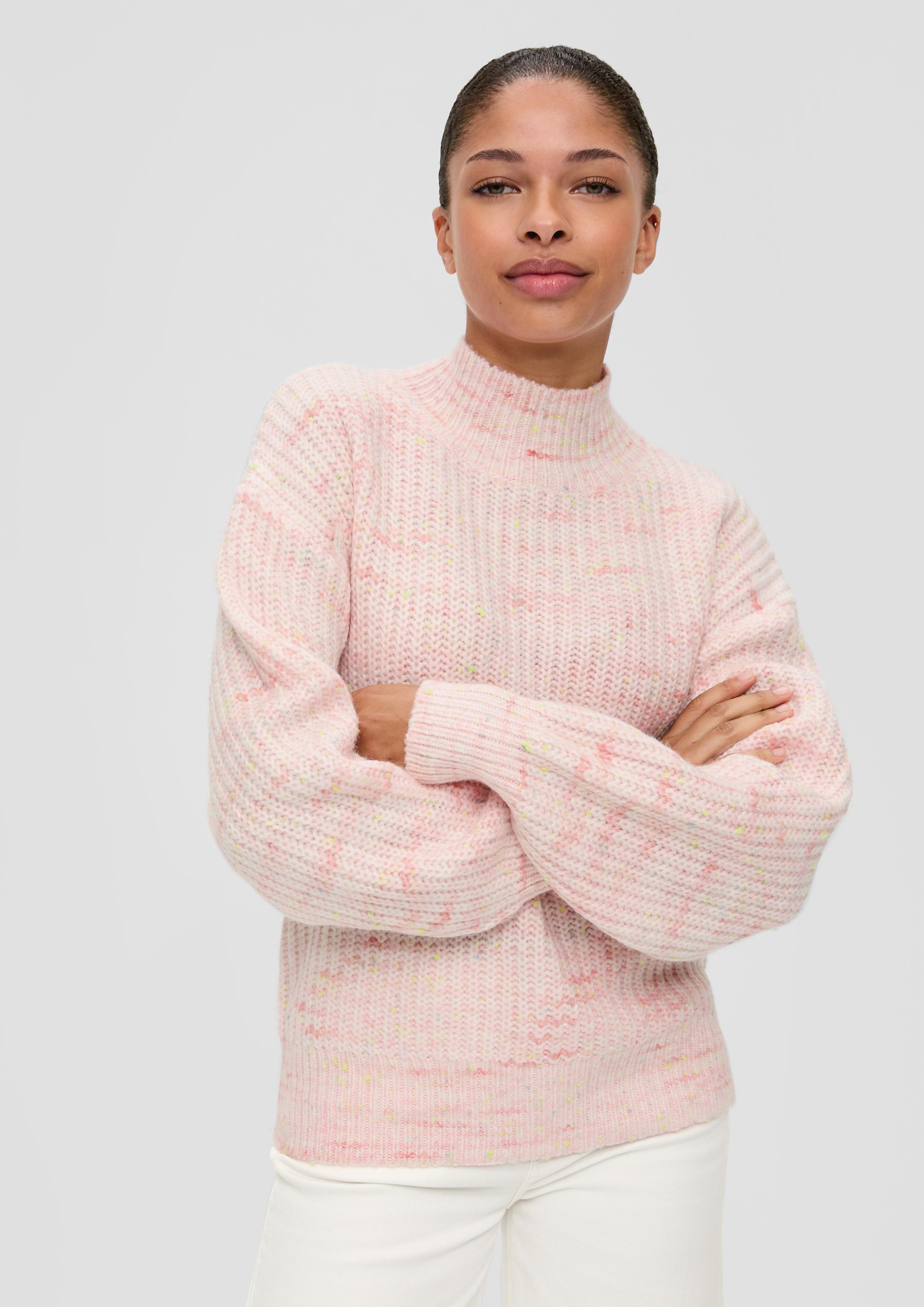 Pullover in melierter Optik  2135487-40W0