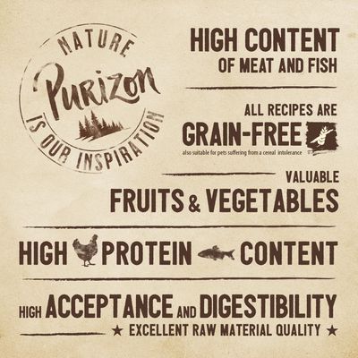 Purizon Adult Hirsch mit Fisch - getreidefrei