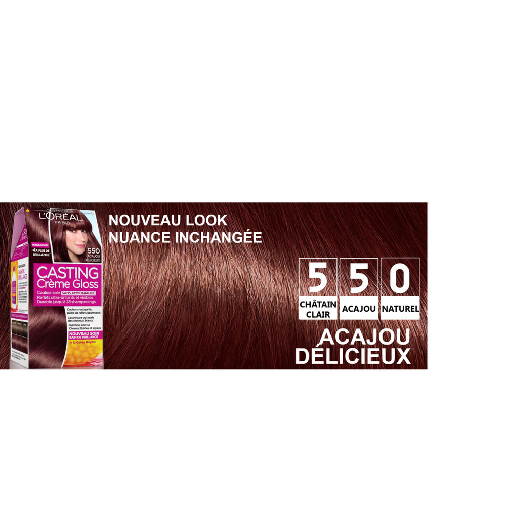 L'Oréal Paris Casting Crème Gloss Coloration Coloration Capillaire Non Permanente