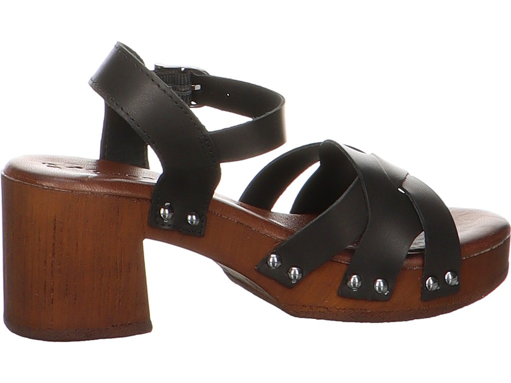 TAMARIS Plateau Sandalen schwarz