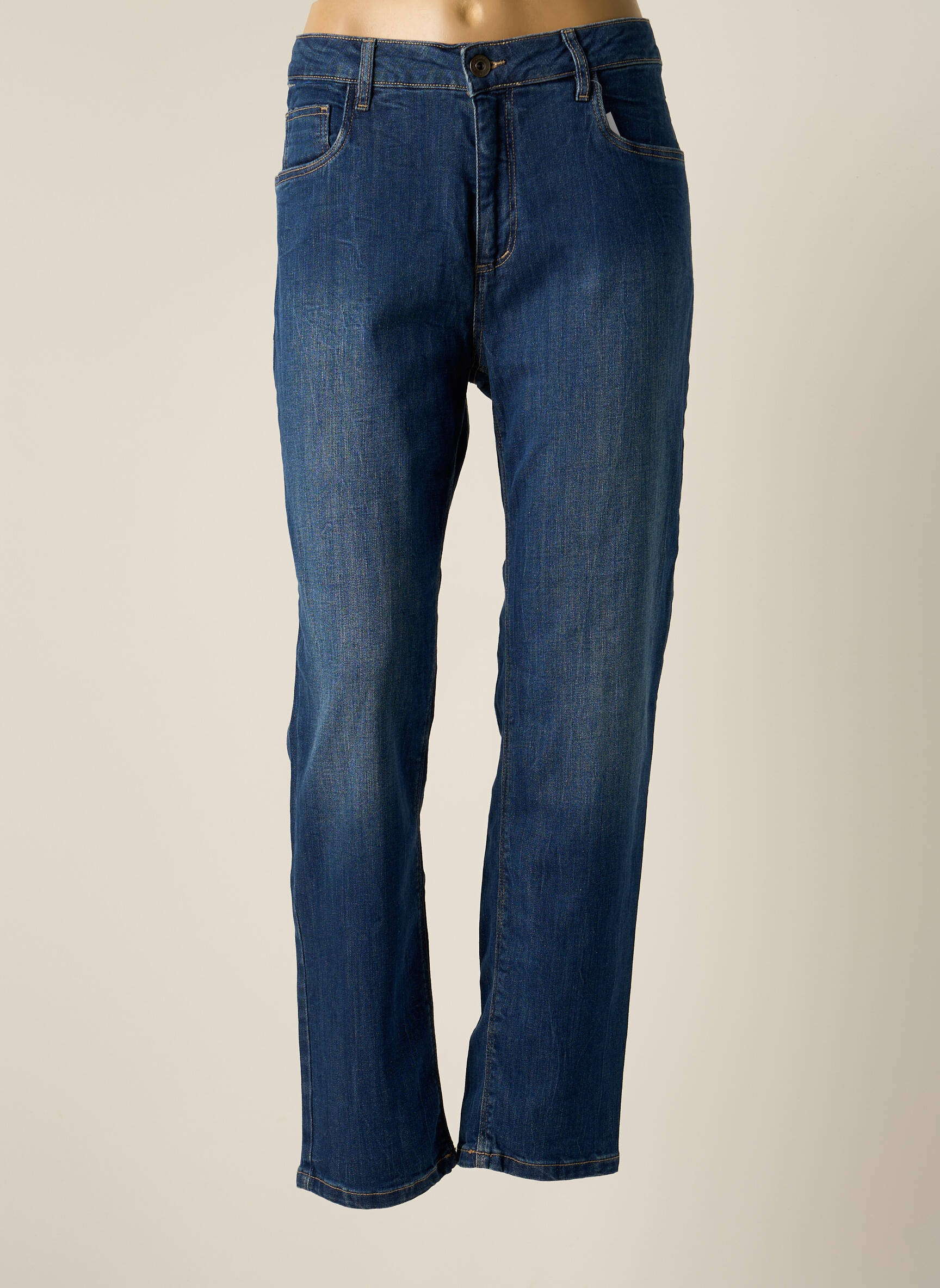 Stooker Jeans Coupe Slim Femme couleur bleu