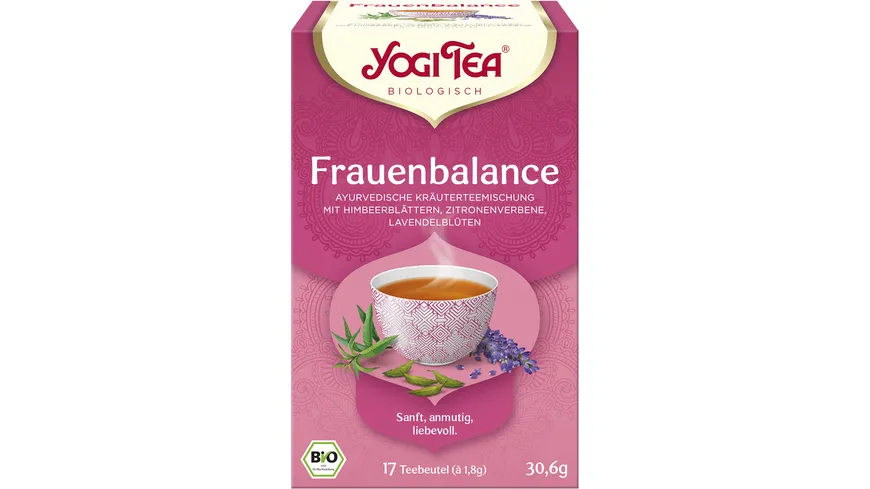 YOGI TEA Bio Kräuterteemischung Frauenbalance 30.6 g