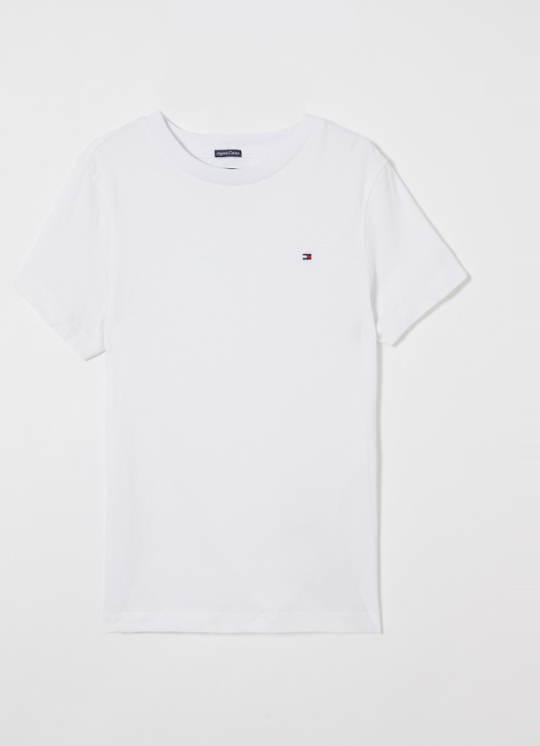 Tricou Tommy Hilfiger cu logo brodat