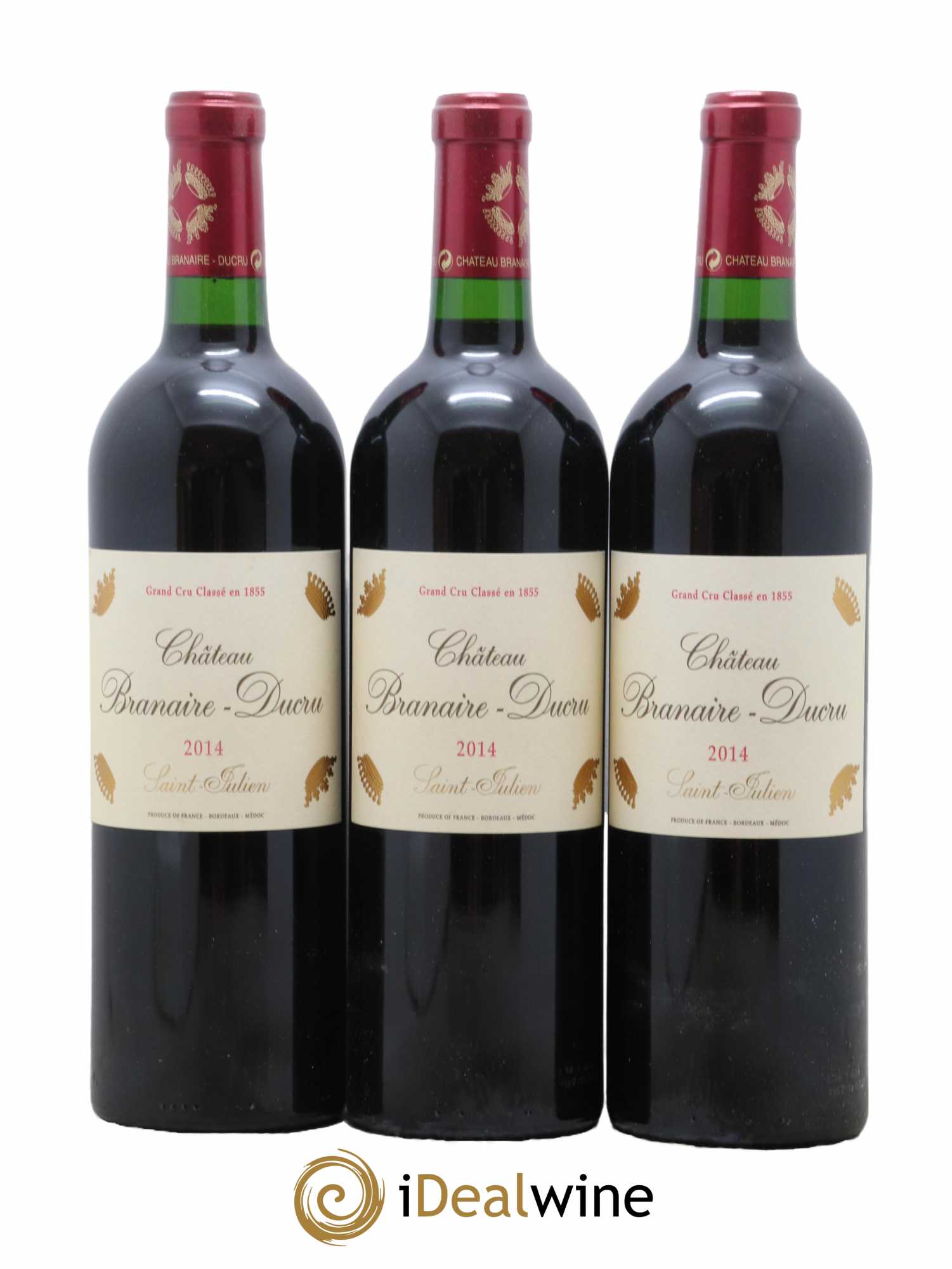 Château Branaire Ducru 4ème Grand Cru Classé  2014 - Lot de 6 Bouteilles