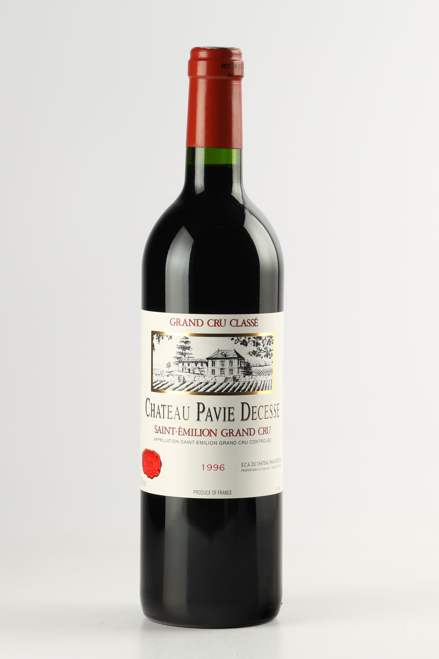 Château Pavie Decesse 1996, Saint Emilion