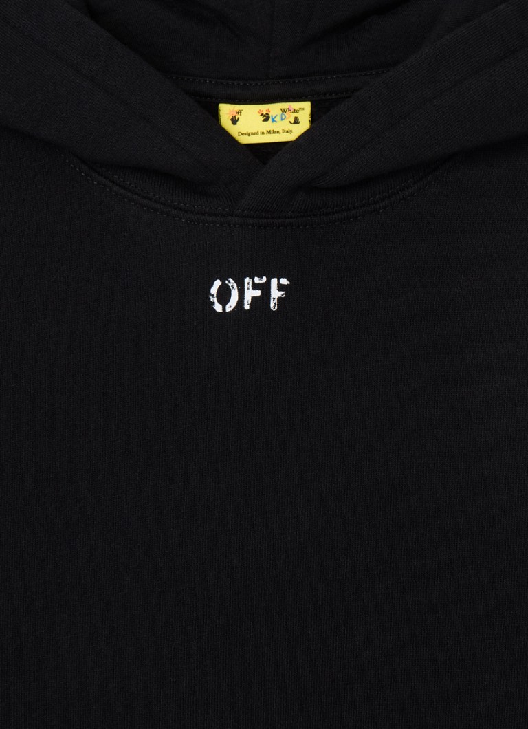 Mikina Off-White s logem a potiskem na zádech