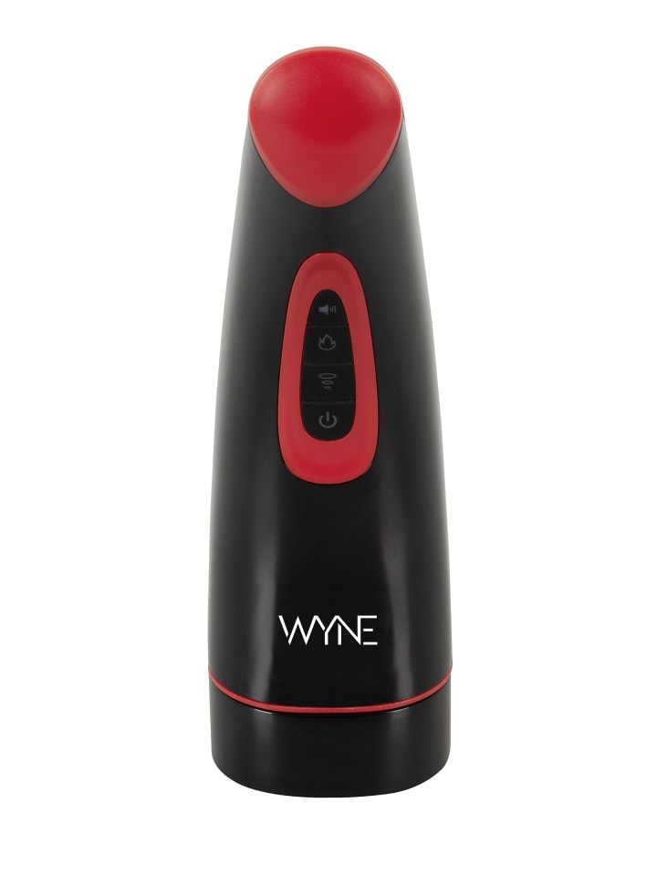WYNE Masturbator mit Vibration und Heizfunktion Masturbator 03 in schwarz günstig kaufen 26 cm