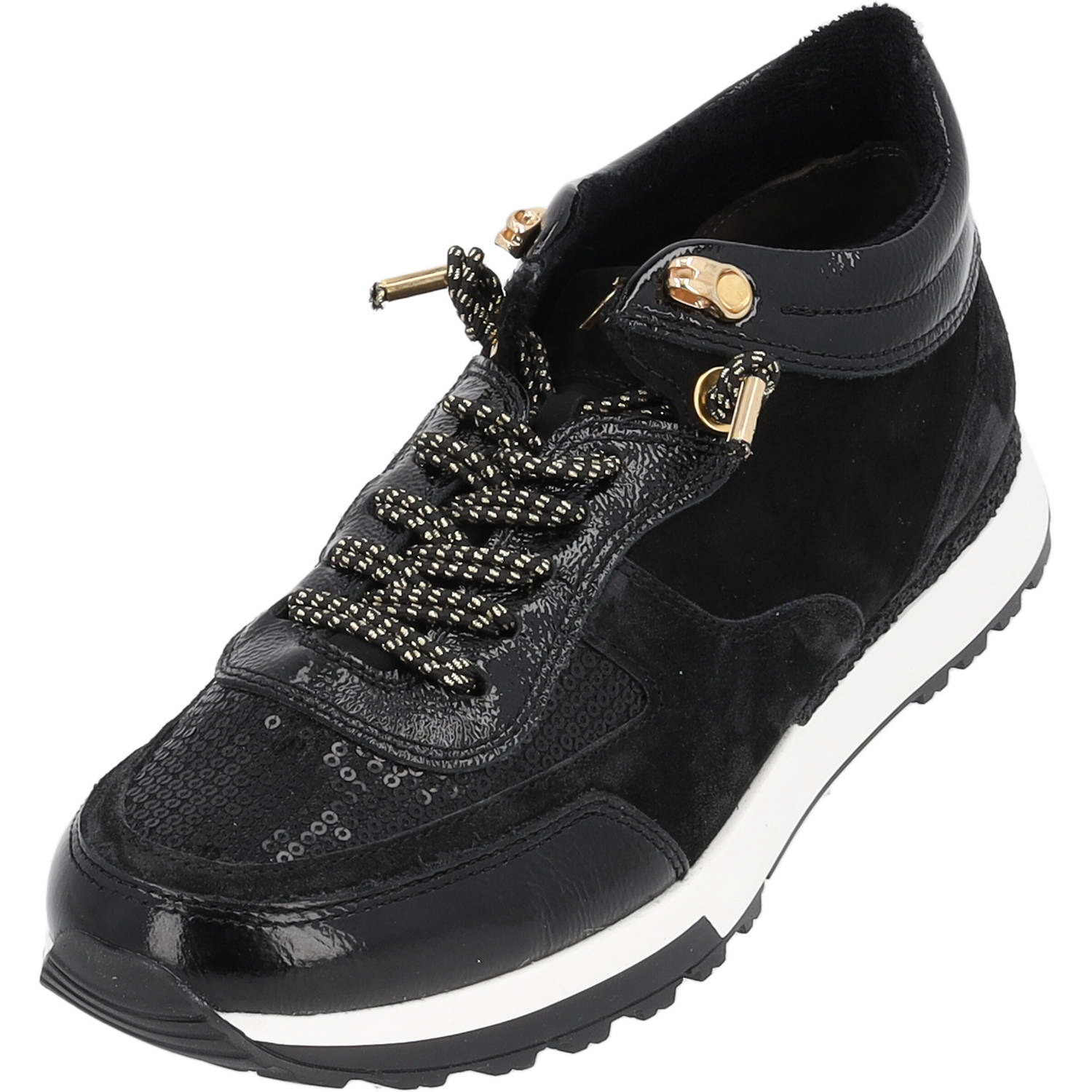 Paul Green 5200, Schnürschuhe, Damen, black