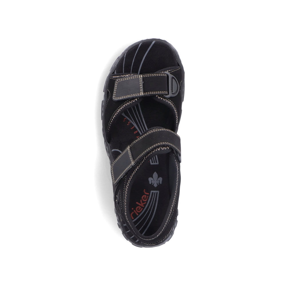 Rieker Damen Trekkingsandalen nachtschwarz