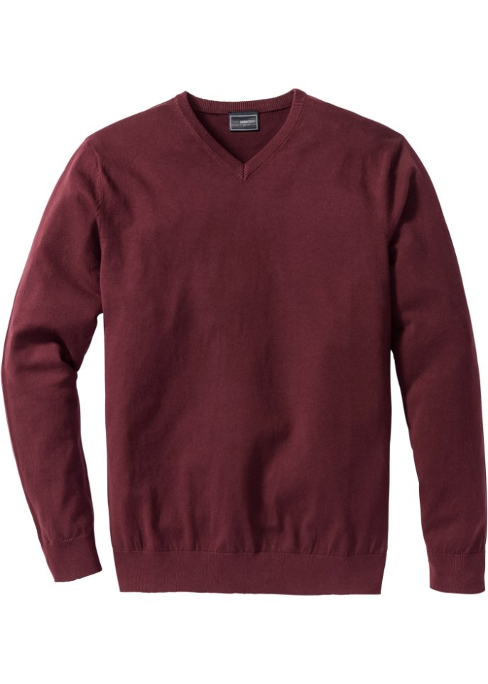 Pullover mit V-Ausschnitt
