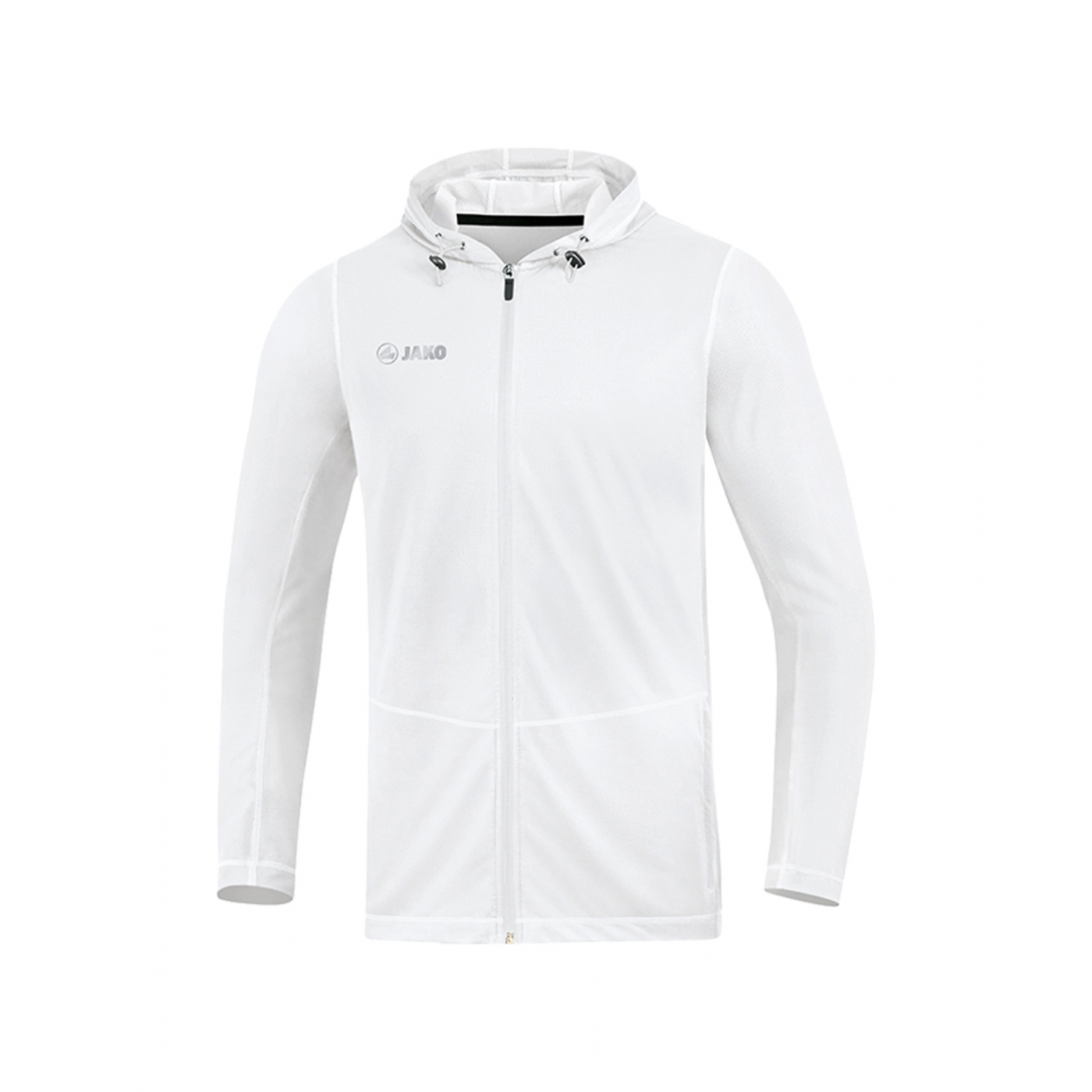 Jako Run 2.0 Kapuzenjacke Kids Weiss F00