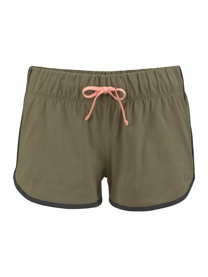 ARIZONA Shorty in grün-apricot günstig kaufen